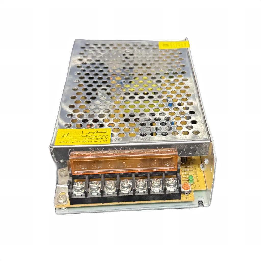 Transformateur LED 5V 50W metal cage.webp