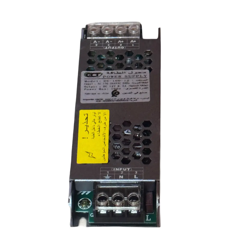 Alimentation 12V Métallique pour Enseignes & Éclairage LED.webp