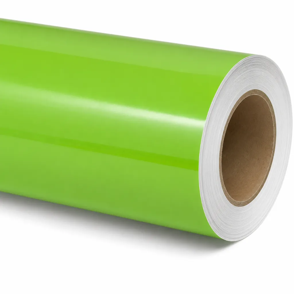 vinyle vert.