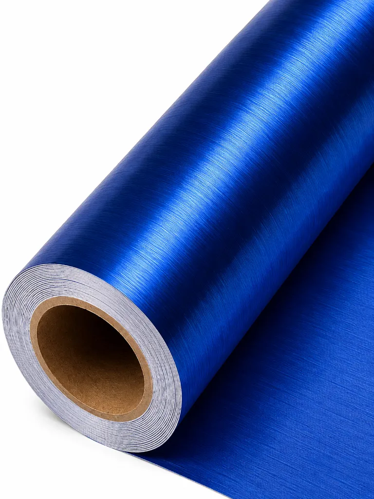 Vinyle Premium Bleu de découpe autocollant