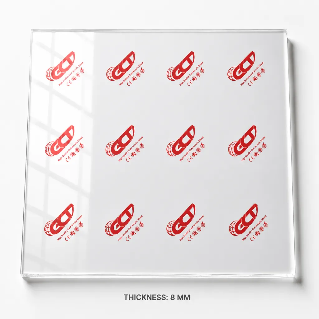 PLEXIGLASS PMMA CLEAR 000 20303030 8 MM