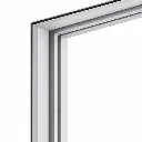 ALUMINUM PROFILE  8CM LIGHT BOX FRAME DOUBLE SIDE