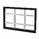 ALUMINUM PROFILE  8CM LIGHT BOX FRAME DOUBLE SIDE55.webp