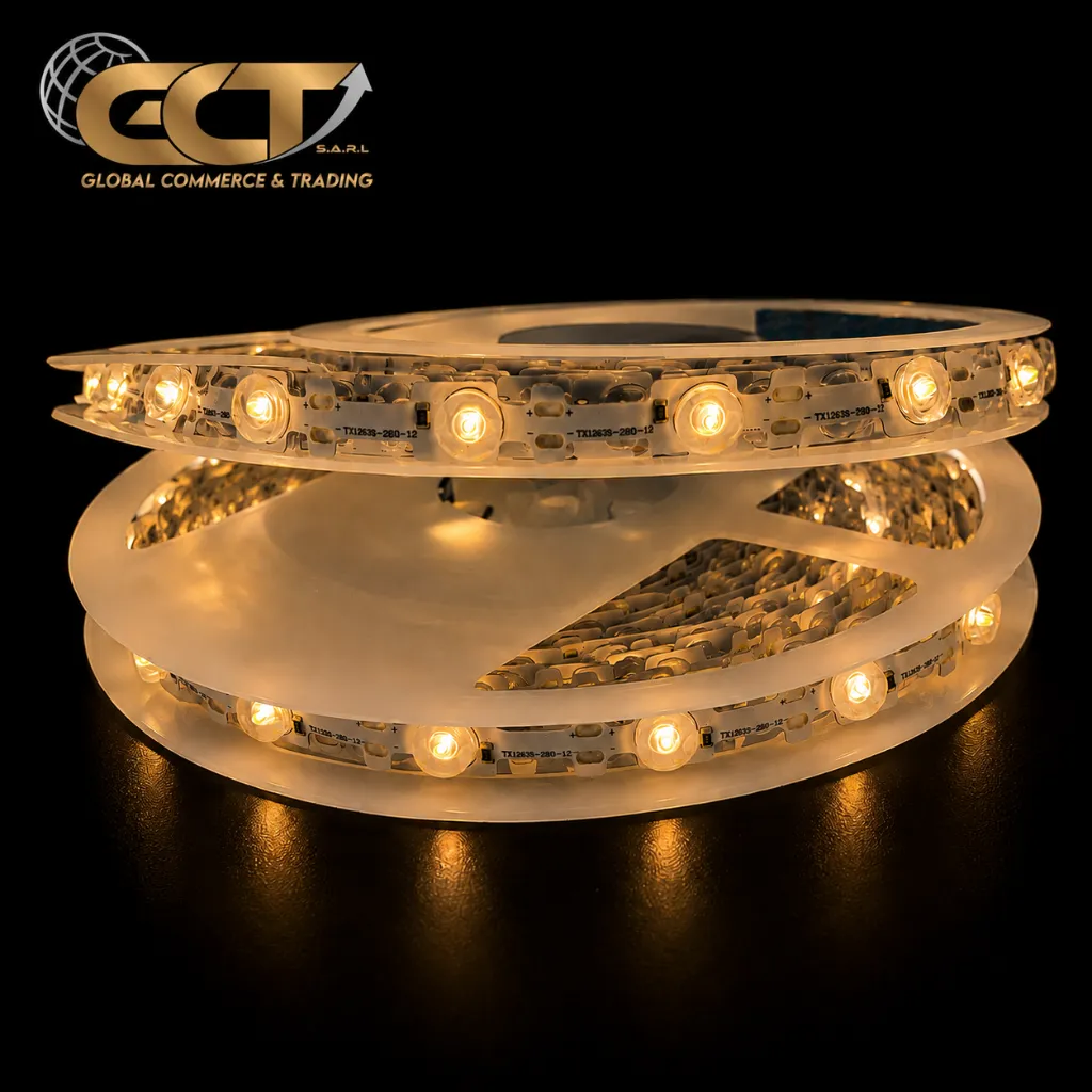LED H STRIPS WITH LENS  28LED M 3000K 16WM.webp