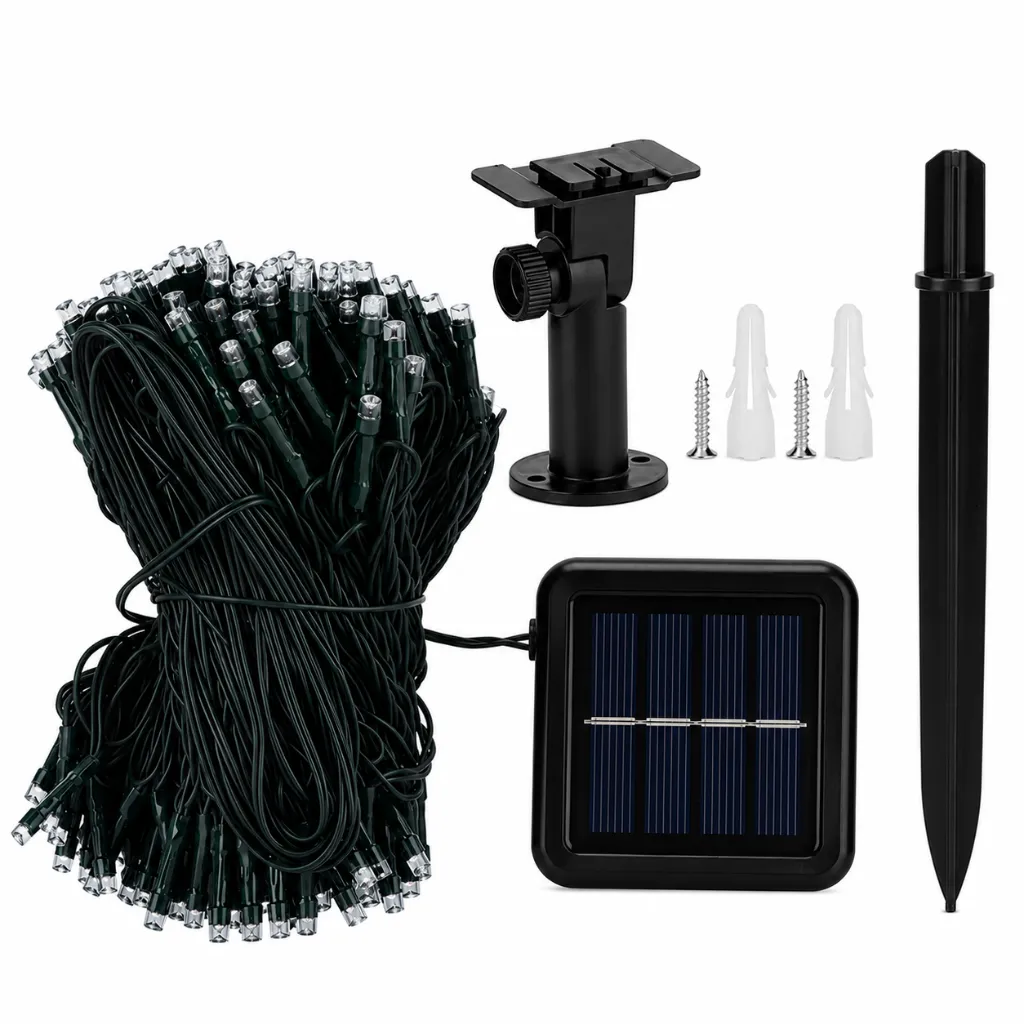 Solar light string:10M100LED  FH-Solar-10M100LED-F5