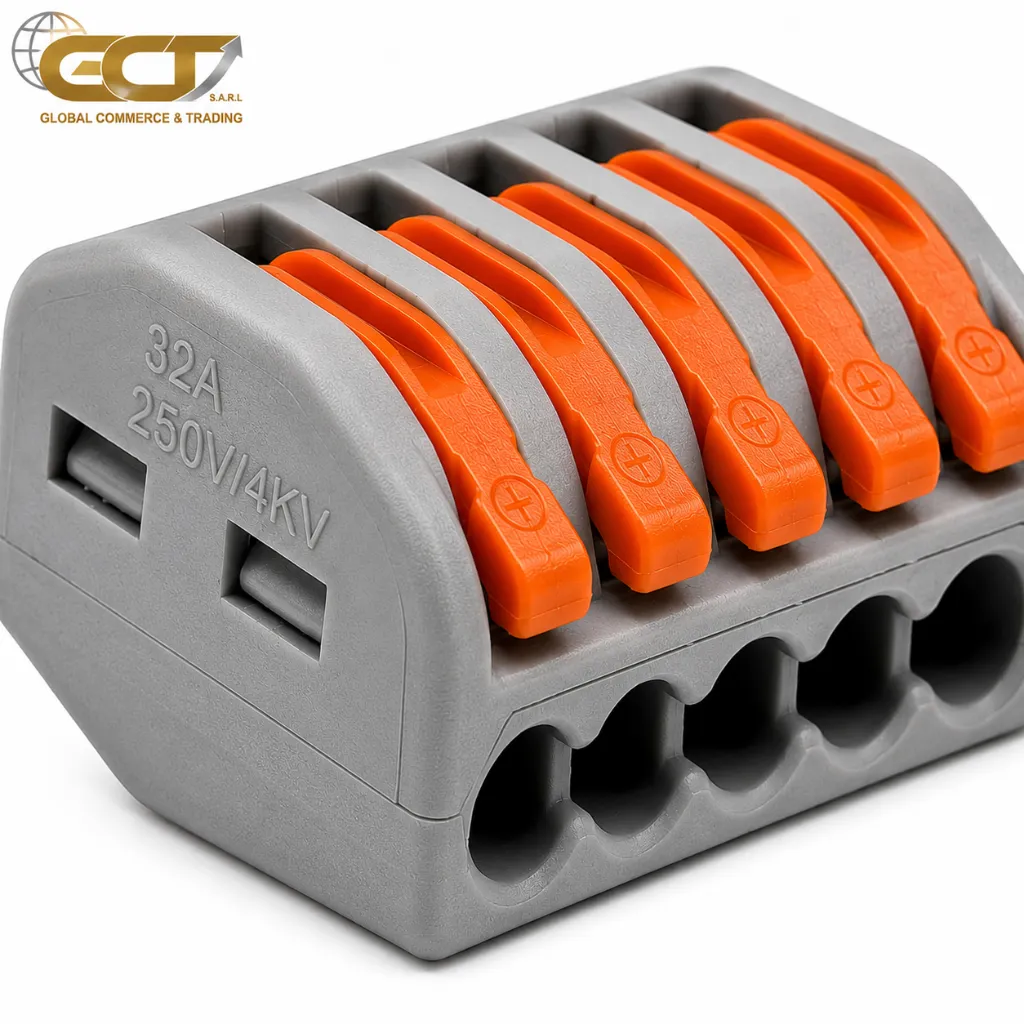 connecteur enfichable rapide pour câble électrique PCT215 32A -5P.webp