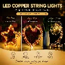 Guirlande Lumineuse LED USB Blanc Chaud – Fil de Cuivre 10 m – 100 LED