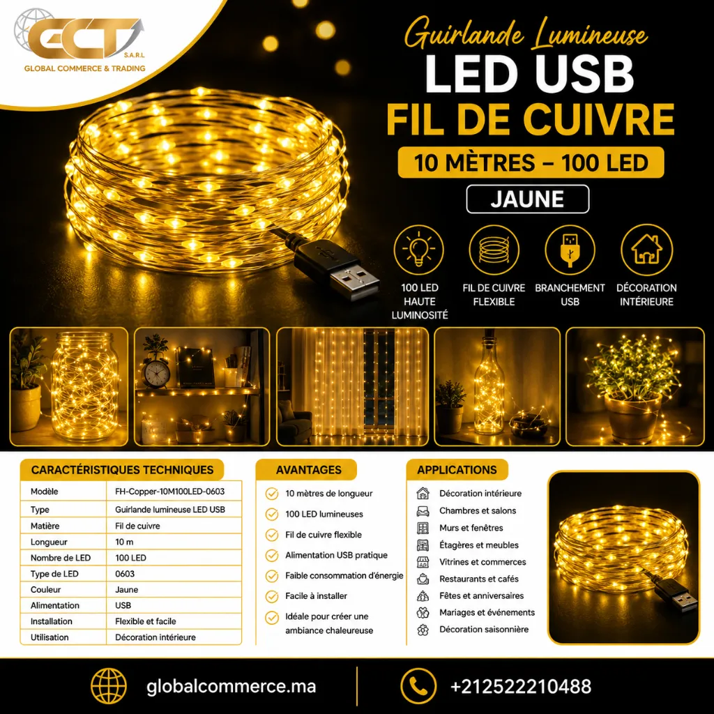 copper wire 10m100led usb.webp