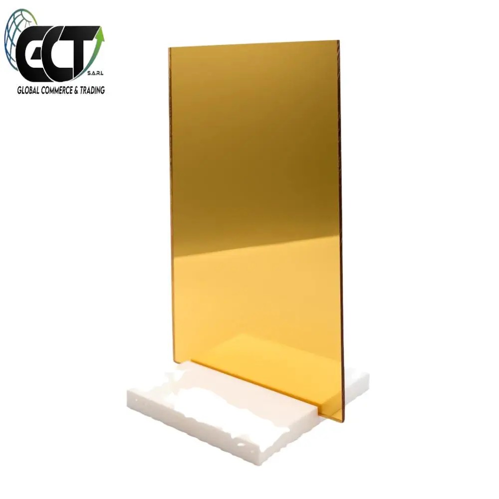 [99PL82] Plexiglass Gold – Idéal pour la décoration au Maroc
