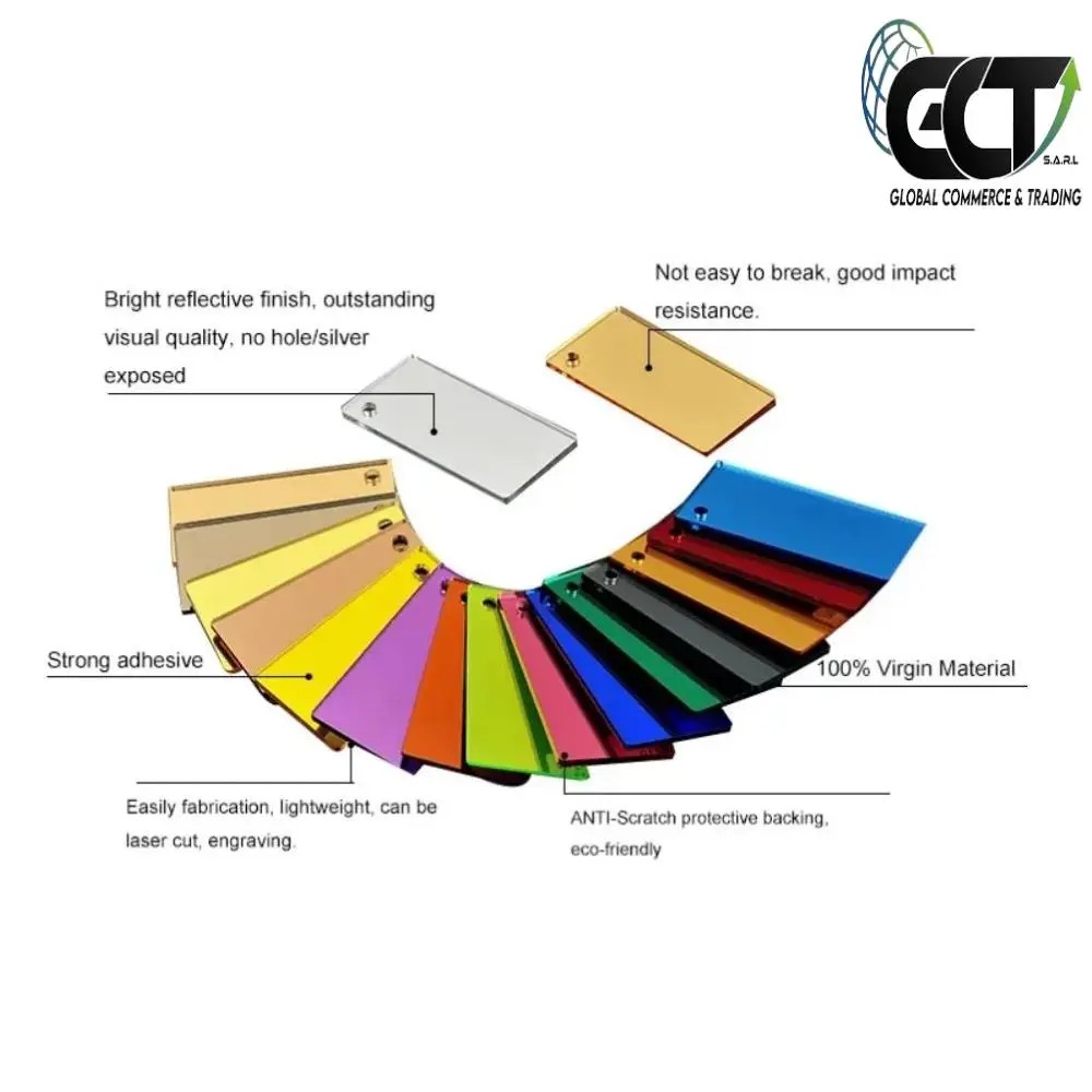 [99PL53] Plexiglass acryliques PMMA Signalétique et décoration au Maroc