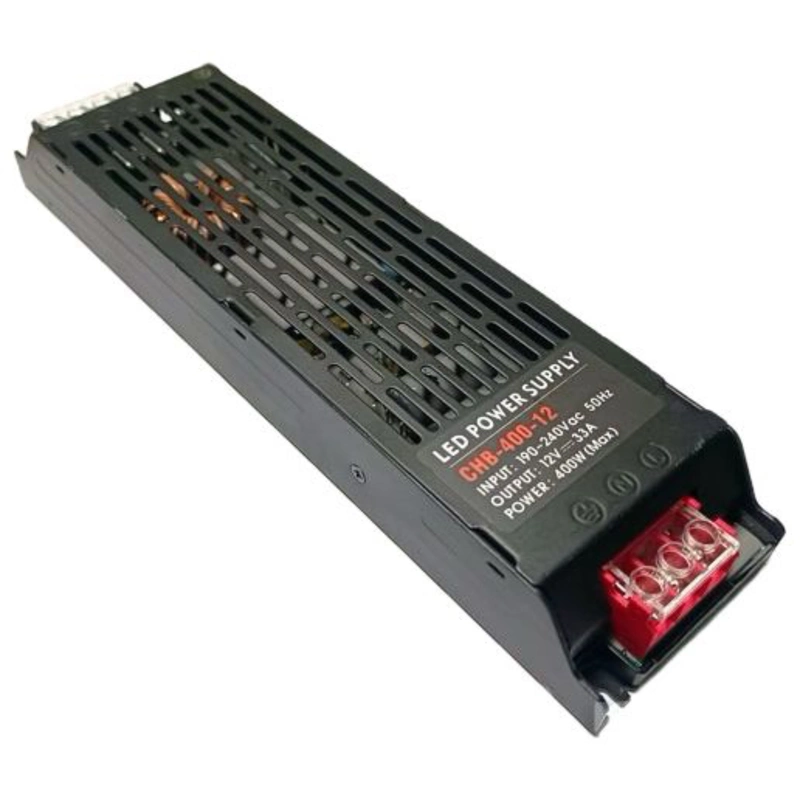 Alimentation / Transformateur 12V 400W AC-DC CHB-400-12 Anti-Poussière Très Haute Puissance