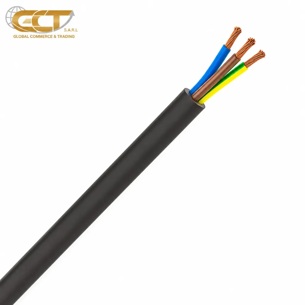 CABLE ELECTRIQUE RVK 3X1.5 COPPER