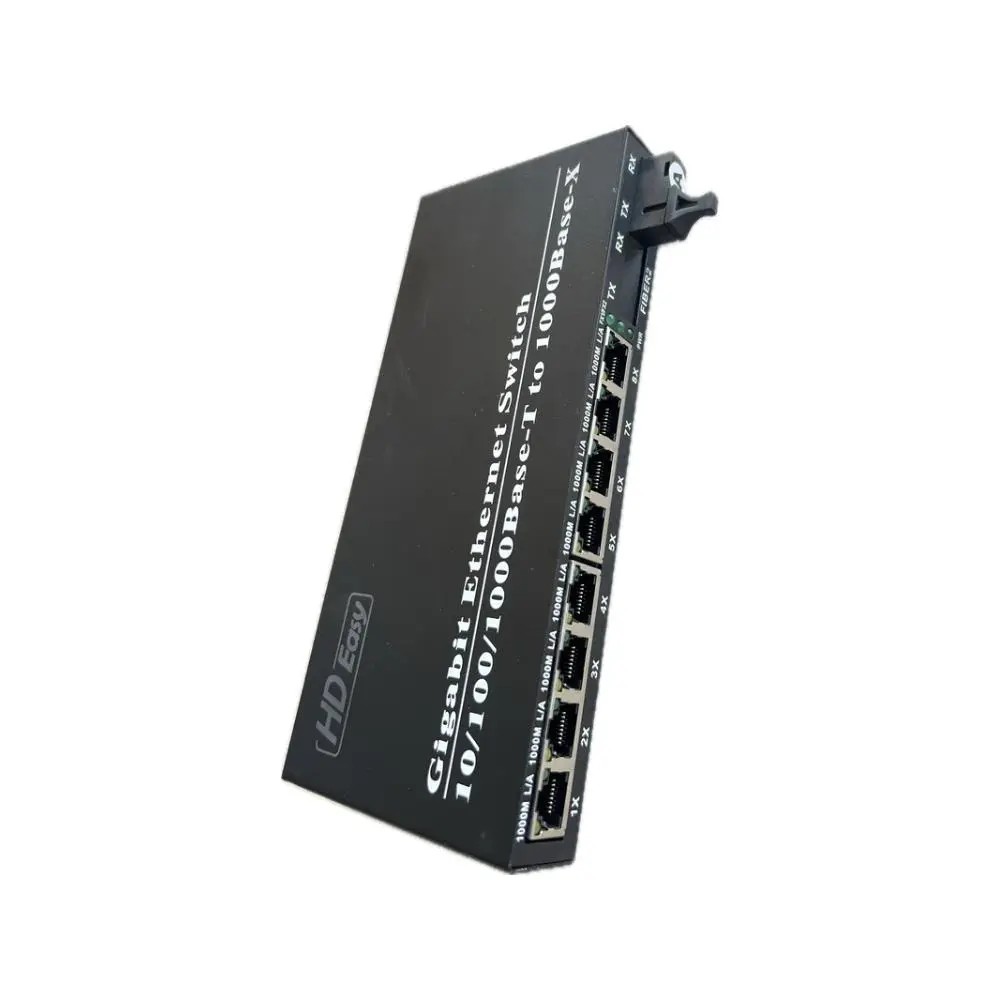 [19PA33] Switch-Convertisseur 8 Ports 1000Mbps 101001000E8F1 A