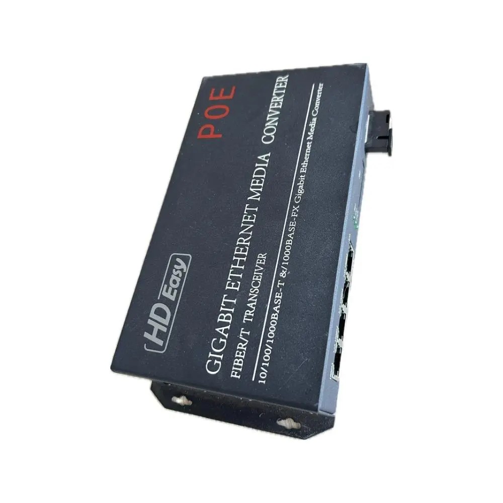 [19PA36] Switch PoE 1SC 4RJ45 4 Ports 1000Mbps