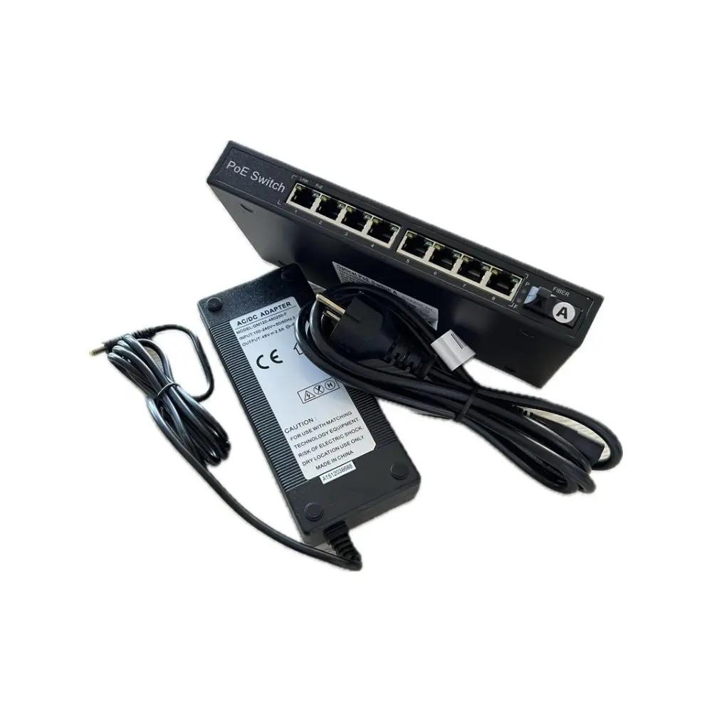 [19PA37] Switch PoE 8 Ports100Mbps POE5808PF