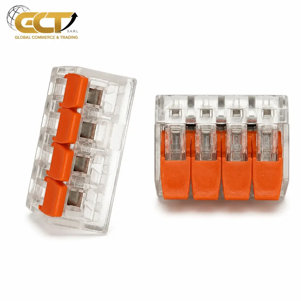 connecteur enfichable de câble électrique PCT414  -4P