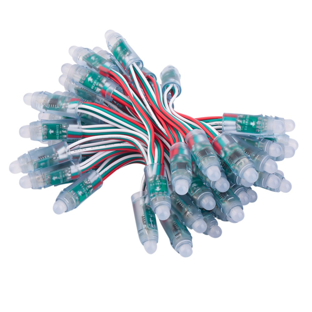 بكسلات RGB WS2811S - 50 بكسل LED