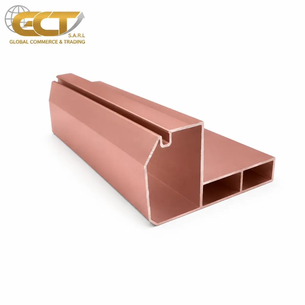 ALUMINUM PROFILE 9045 ROSE  GOLD COLOR PROFILES