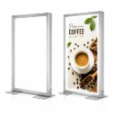 ALUMINUM PROFILE  8CM LIGHT BOX FRAME DOUBLE SIDE