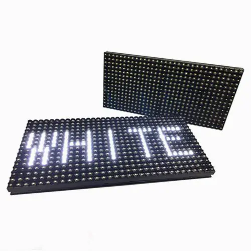 وحدة LED P10 أحادية اللون بيضاء DIP