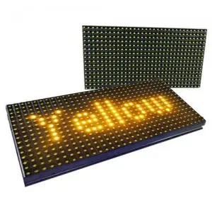Module LED P10 Monochrome Jaune DIP