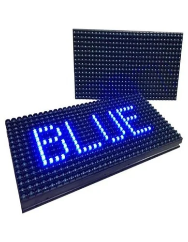 Module LED P10 DIB Bleu – Panneau d'affichage LED Bleu