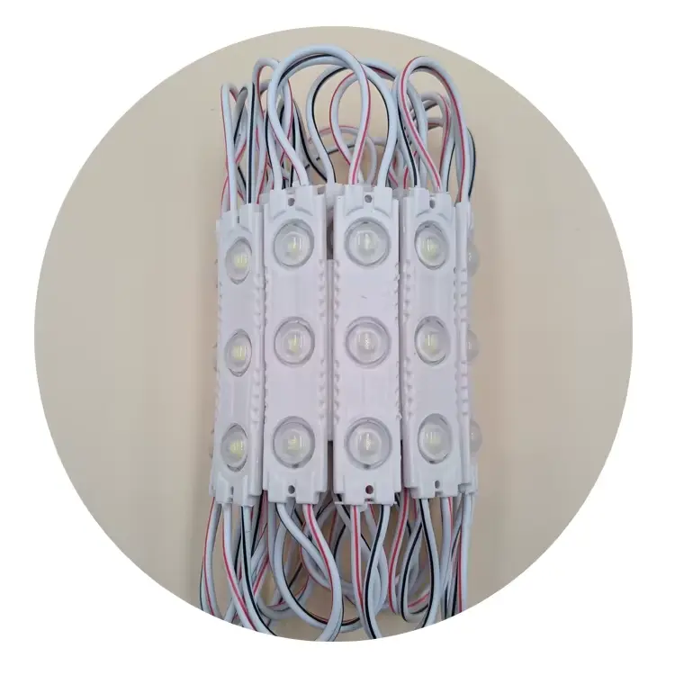 Module LED 3 Points SMD 2835-1.5W-12V Blanc 6012      