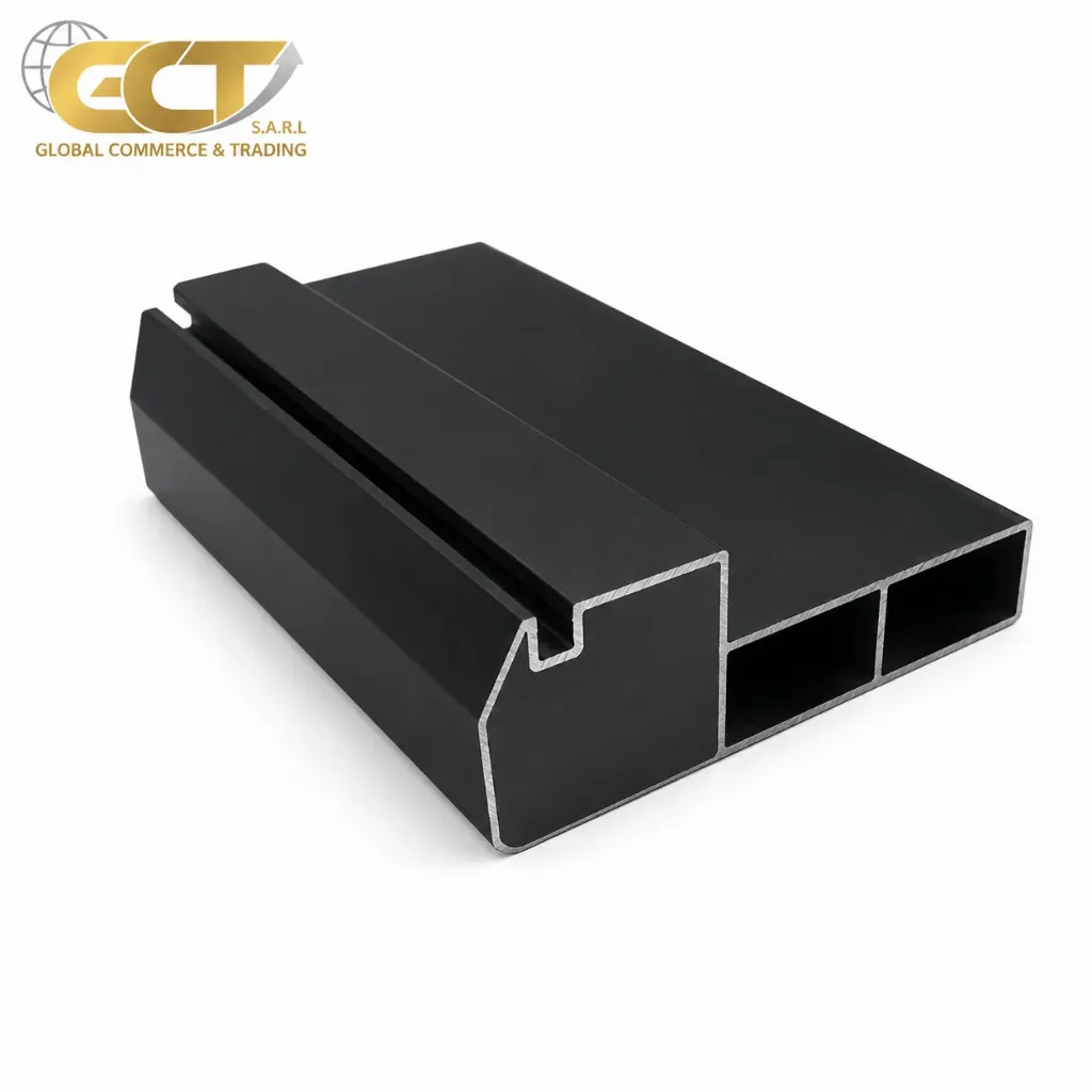 ALUMINUM PROFILE BLACK 9025F2