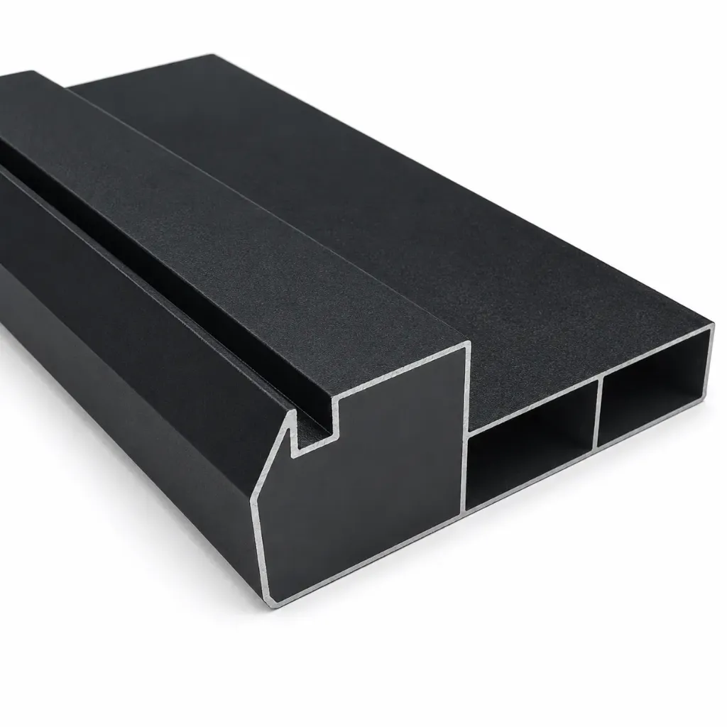 ALUMINUM PROFILE BLACK 9025F2
