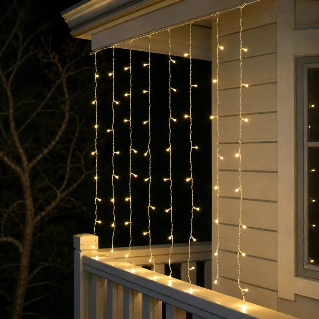 Rideau lumineux LED 1 × 1 m – FH-1M*1M-80LED-F8