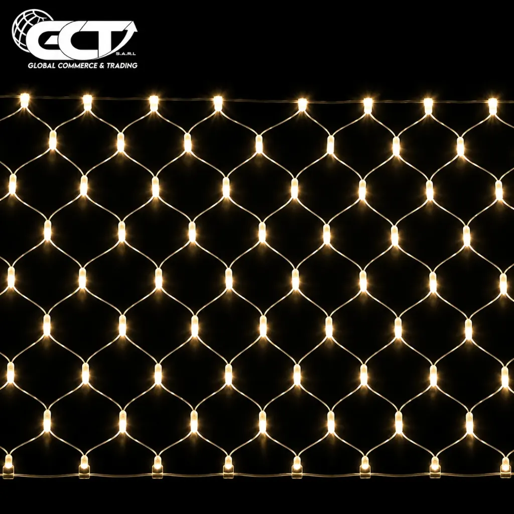 Guirlande Lumineuse en Filet (Intérieur) : 3 × 2 m – FH-Net 3 × 2 m – 192 LED – F5