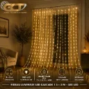 Guirlande Lumineuse Cascade 3 × 3 m – 320 LED – F5 Blanc Chaud