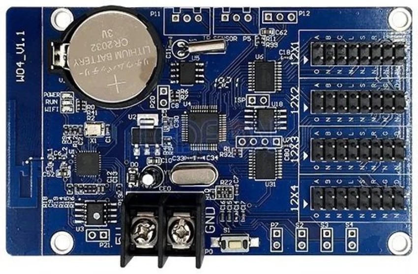 [22CA11] HD-W04 WiFi Huidu Mono couleur