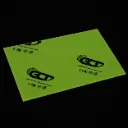 PLEXIGLASS PMMA GREEN PISCTACHE 635 2030*3030 3 MM