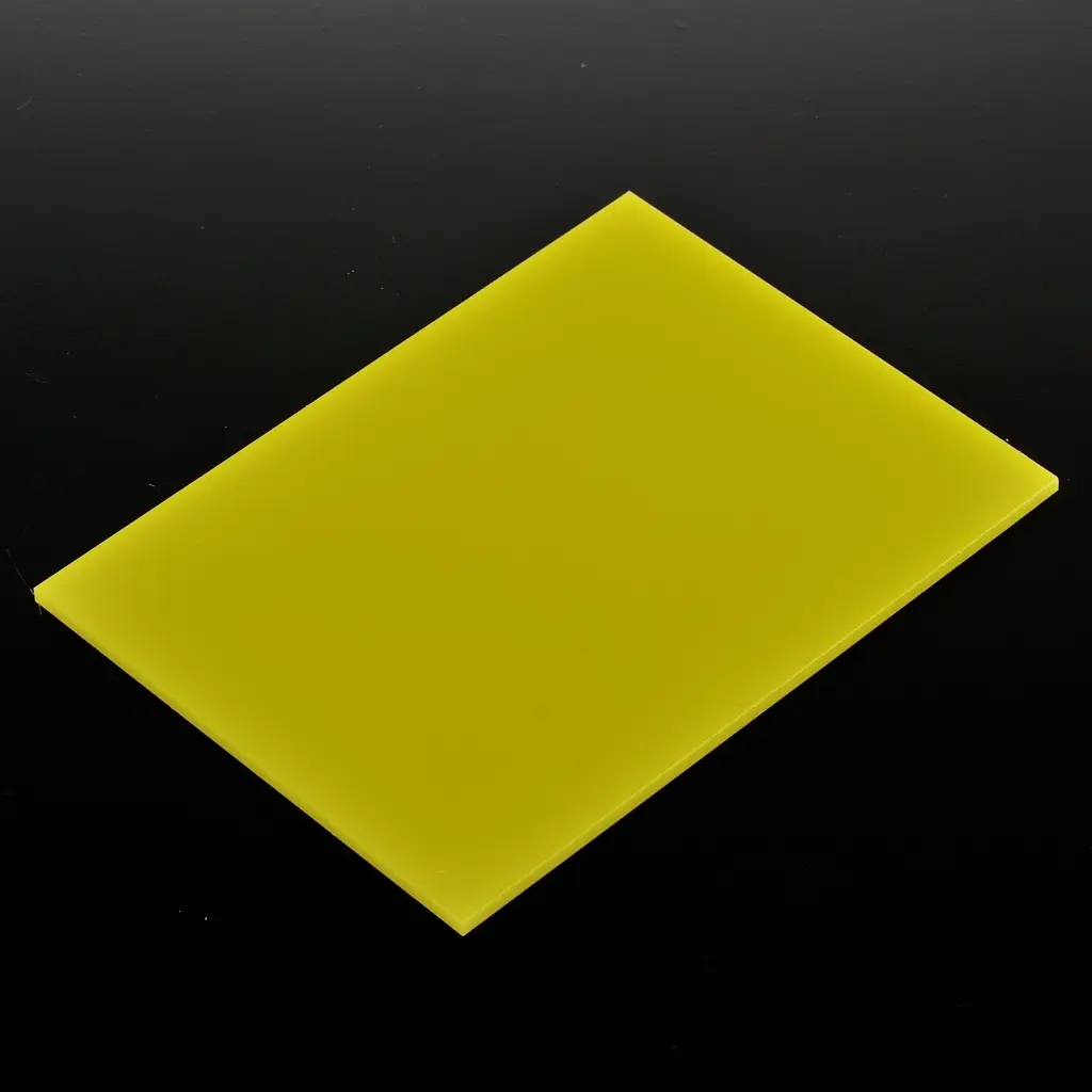 [PMMA235] Plexiglass acryliques PMMA Jaune 235 2030*3030 3 mm