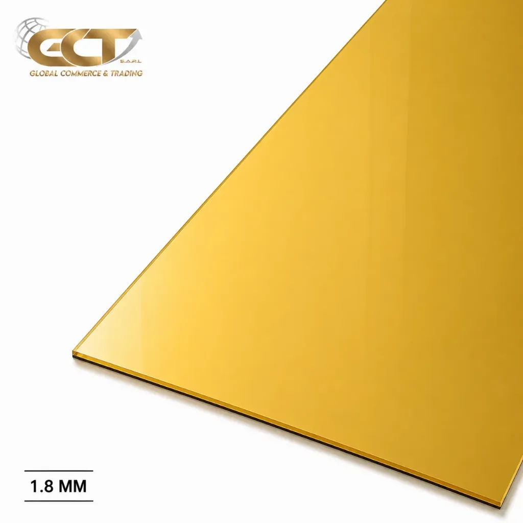 PLEXIGLASS PMMA GOLD 1220*2440 1.8 MM