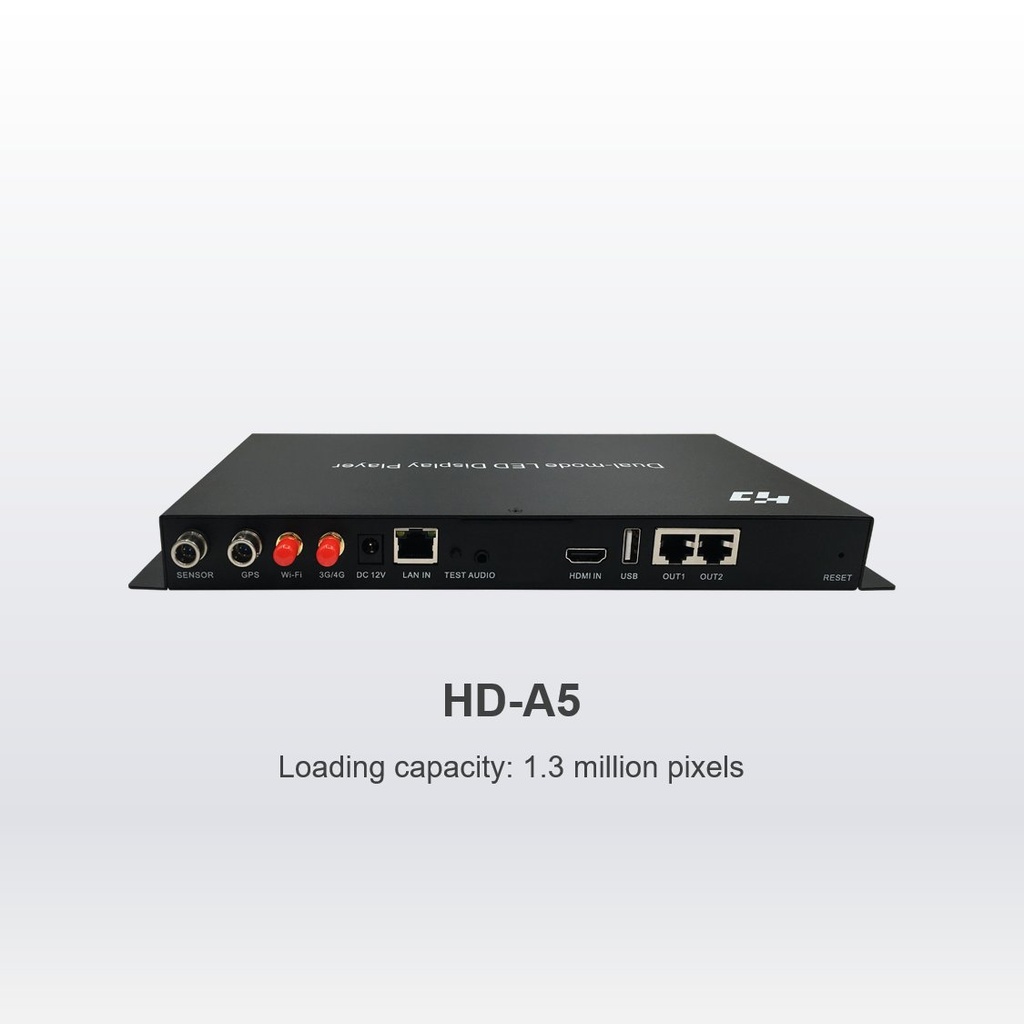 [HD-A5] HUIDU HD-A5 مشغل عرض LED مزدوج الوضع