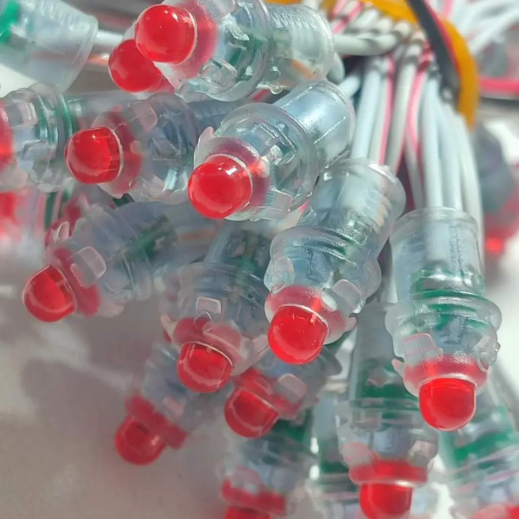 LED بكسل-12V-أحمر-9MM