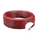 Câble électrique – Cuivre pur – 2×1.5mm² – Rouge/Noir – Pour alimentations & contrôleurs LED