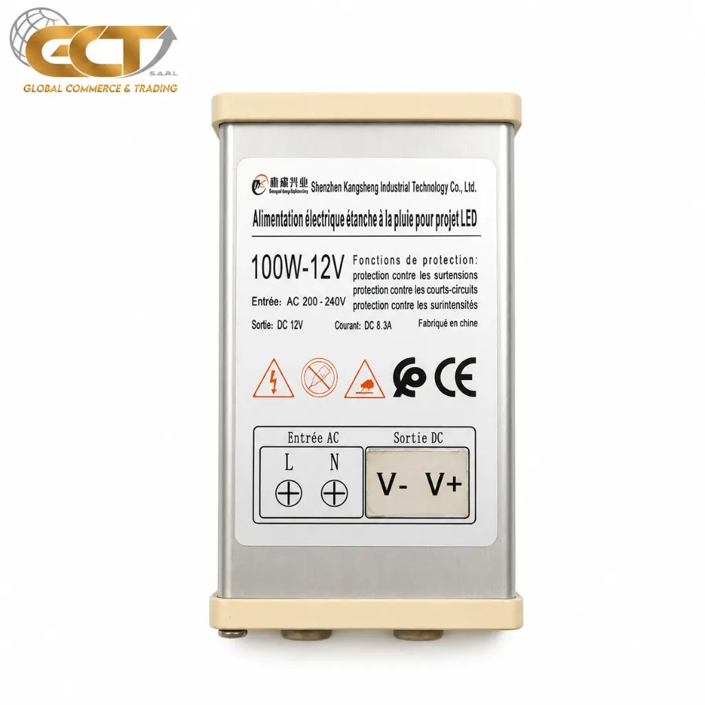 ALIMENTATION LED 100W-12V OUTDOOR