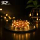 Guirlande Lumineuse USB en Fil de Cuivre 5 m (Blanc Chaud) – 50 LED – FH-copper-5M50LED-0603
