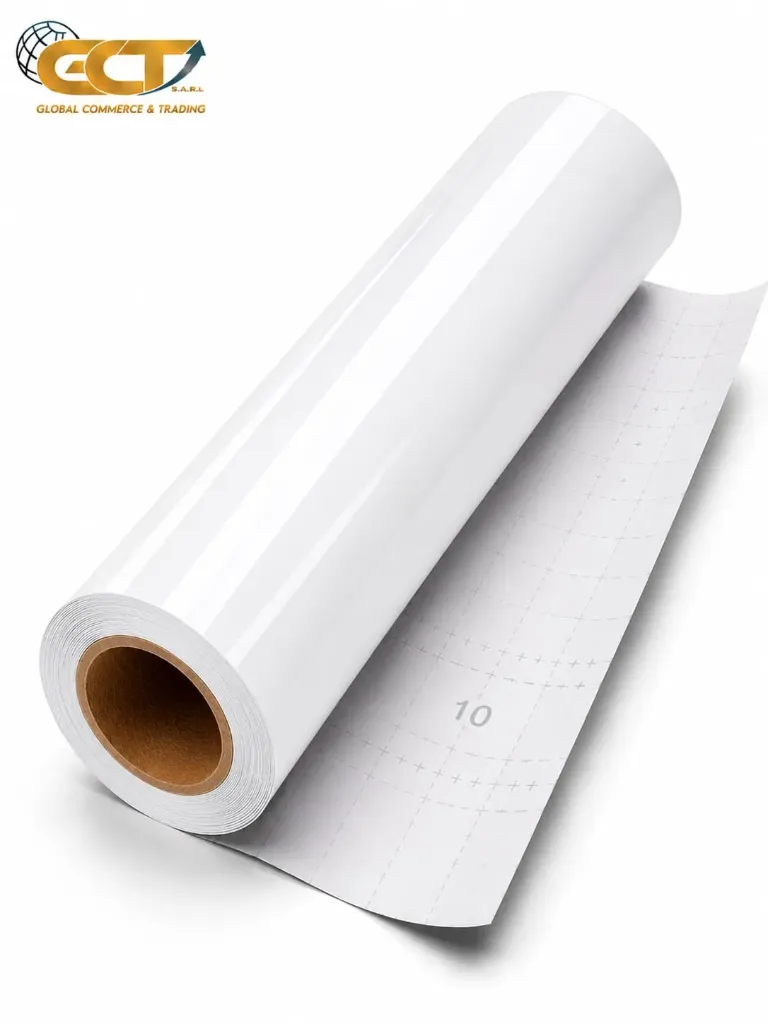 Vinyle Premium Blanc de découpe autocollant