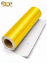 Vinyle Premium Jaune de découpe autocollant