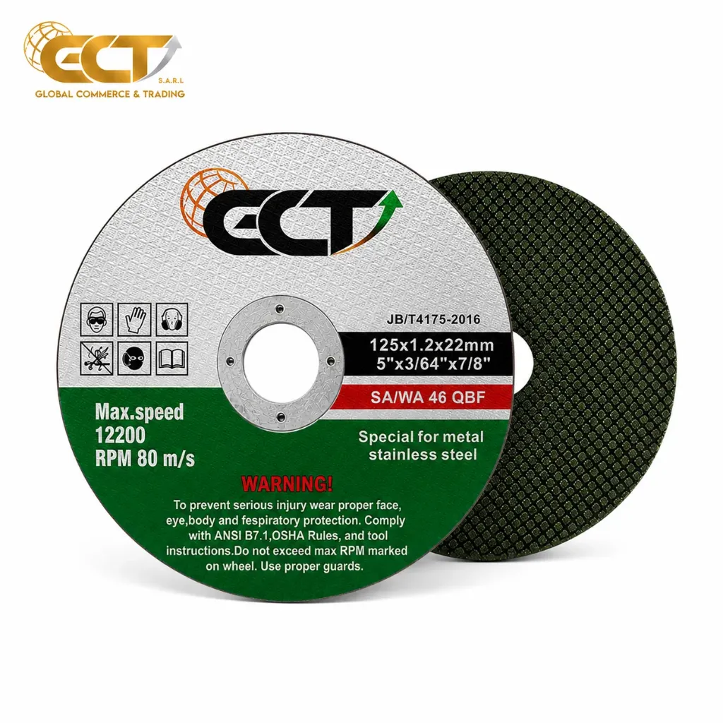 Disque à tronçonner 125 × 1.2 × 22.2 mm