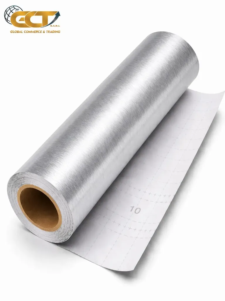 Vinyle Premium Argent clair de découpe autocollant
