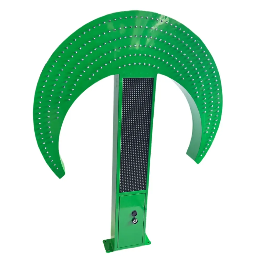 Croissant Pharmacie LED Grand Format 100×135 cm – Affichage Dynamique 580 Pixels