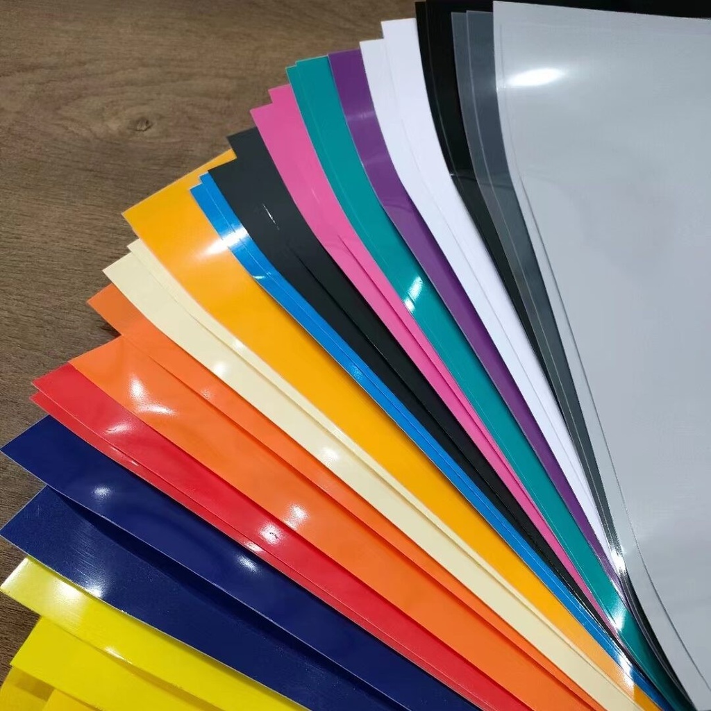 [99PA14] Feuilles de Vinyle Colorées