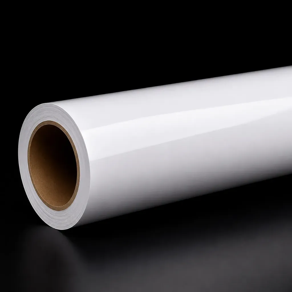 Film Vinyle Adhésif Blanc Imprimable (63.5cm)