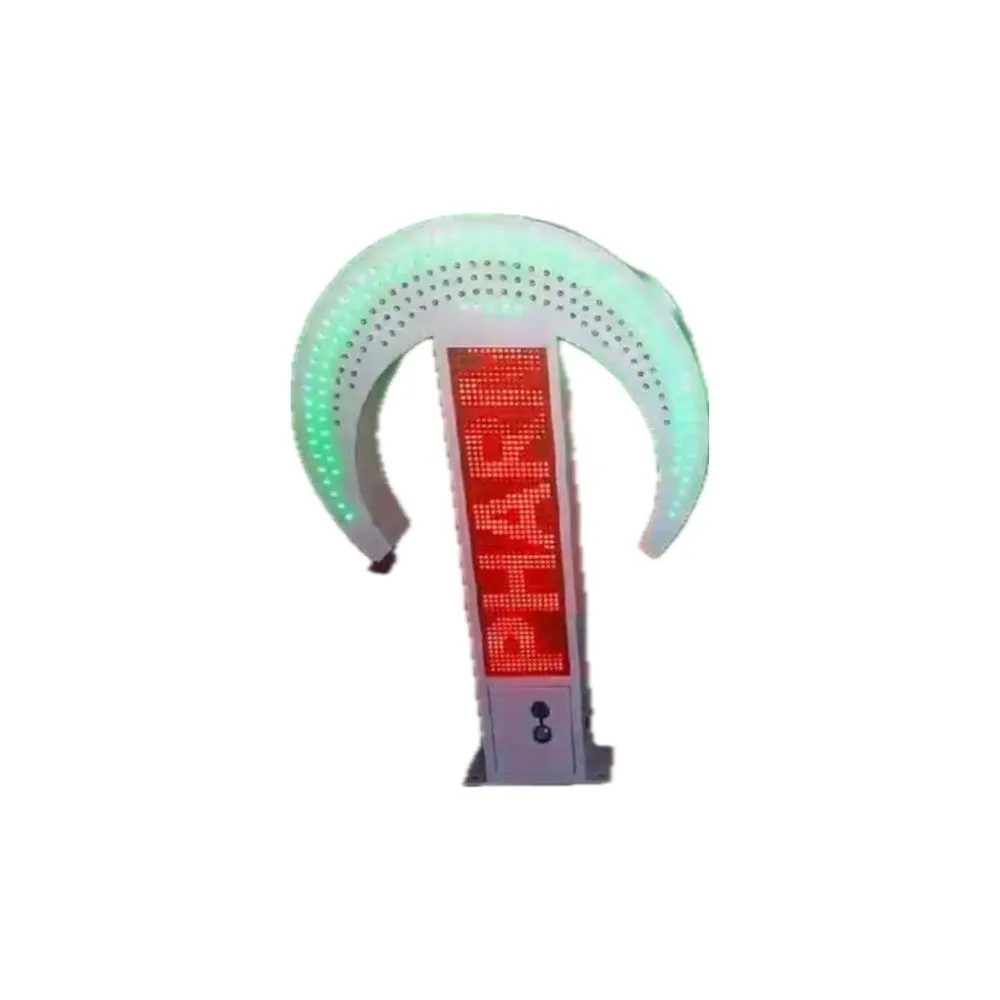 [19PA47] Croissant de pharmacie LED