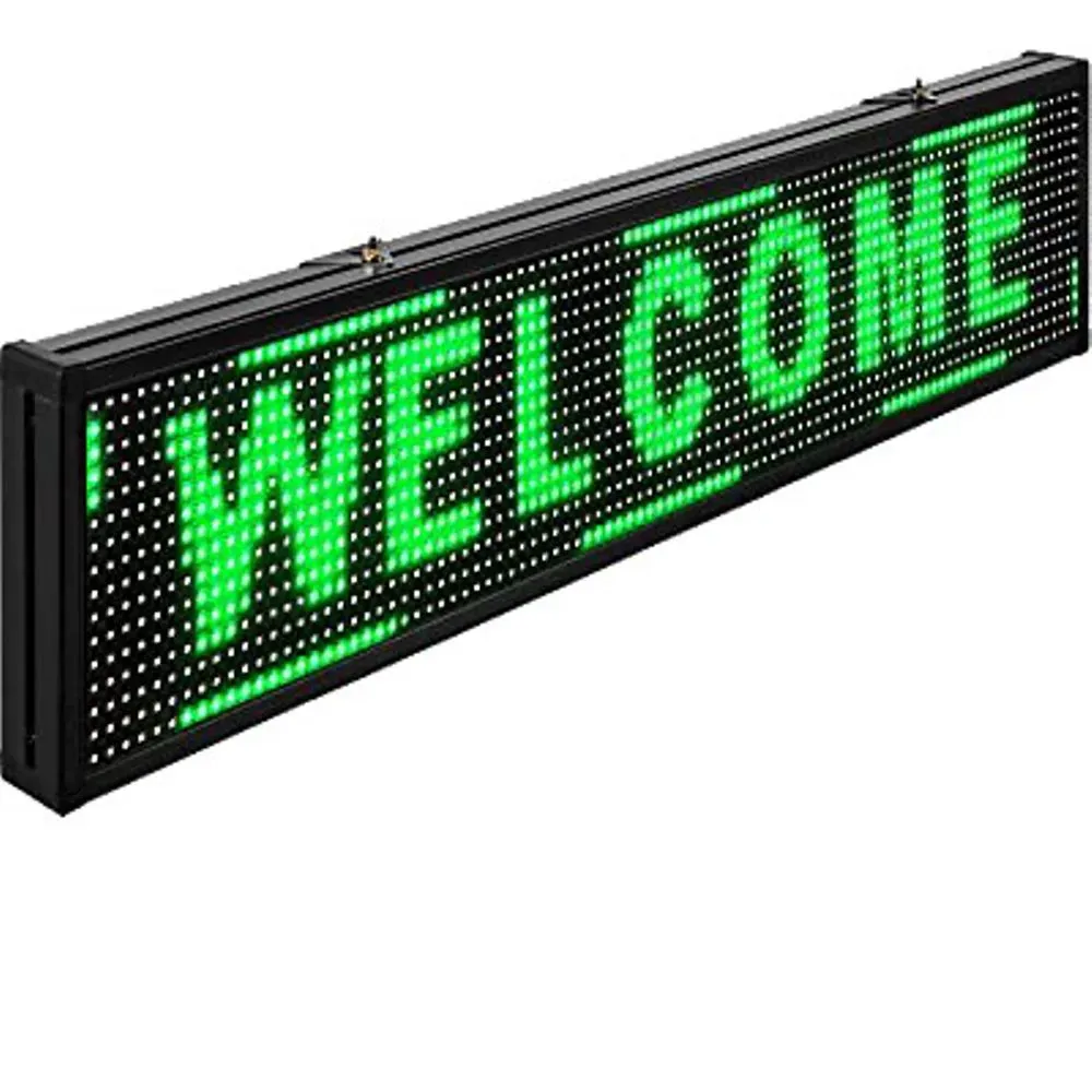 Panneau publicitaire led P10 vert